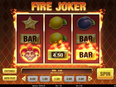 Слот Fire Joker — Play'n GO