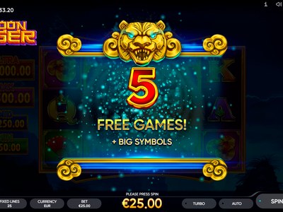 Игровой автомат Moon Tiger — Endorphina