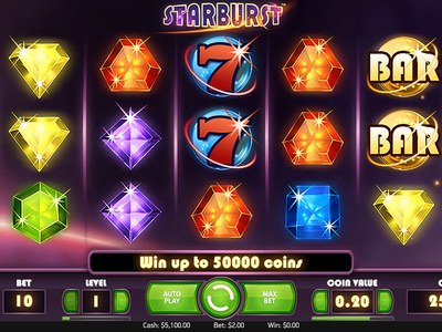 Игровой аппарат Starburst — NetEnt