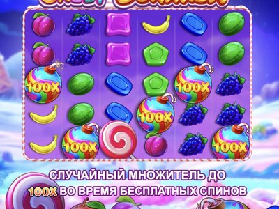 Игровой аппарат Sweet Bonanza производителя Pragmatic Play